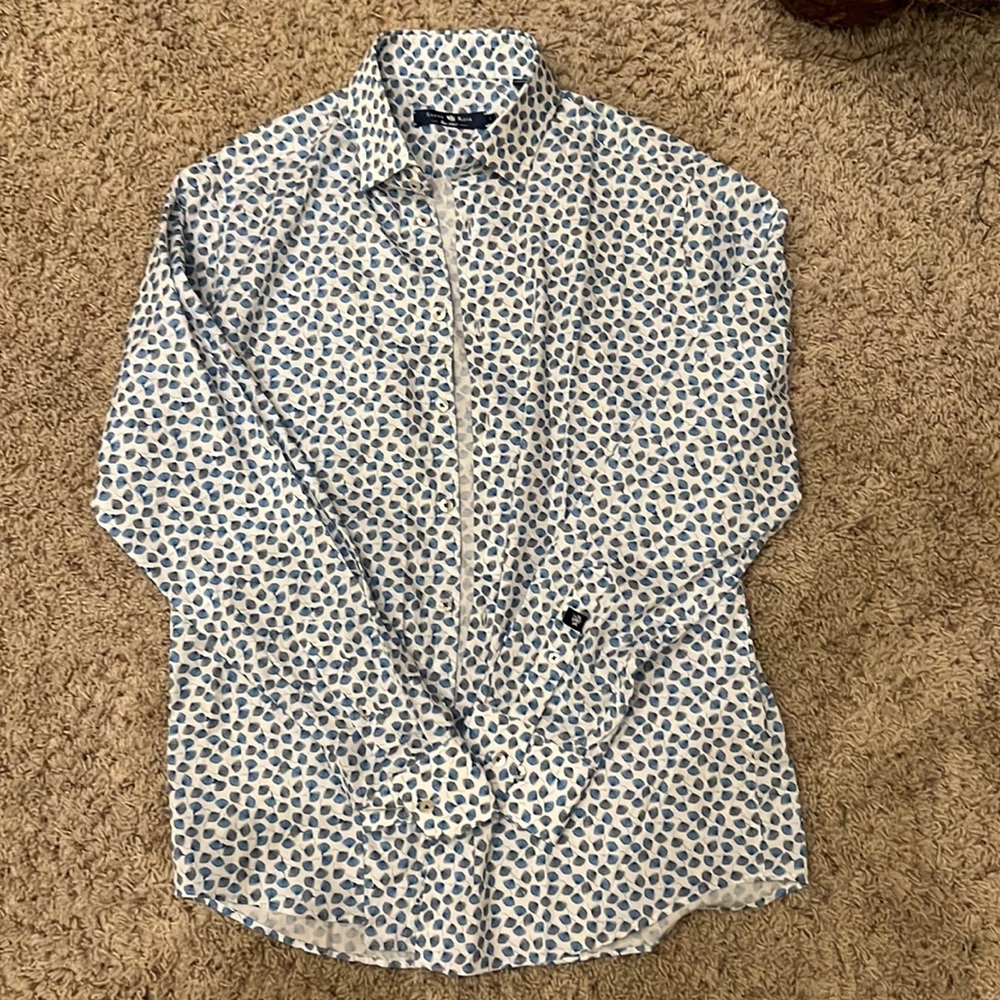 Stone and rose dress shirt
